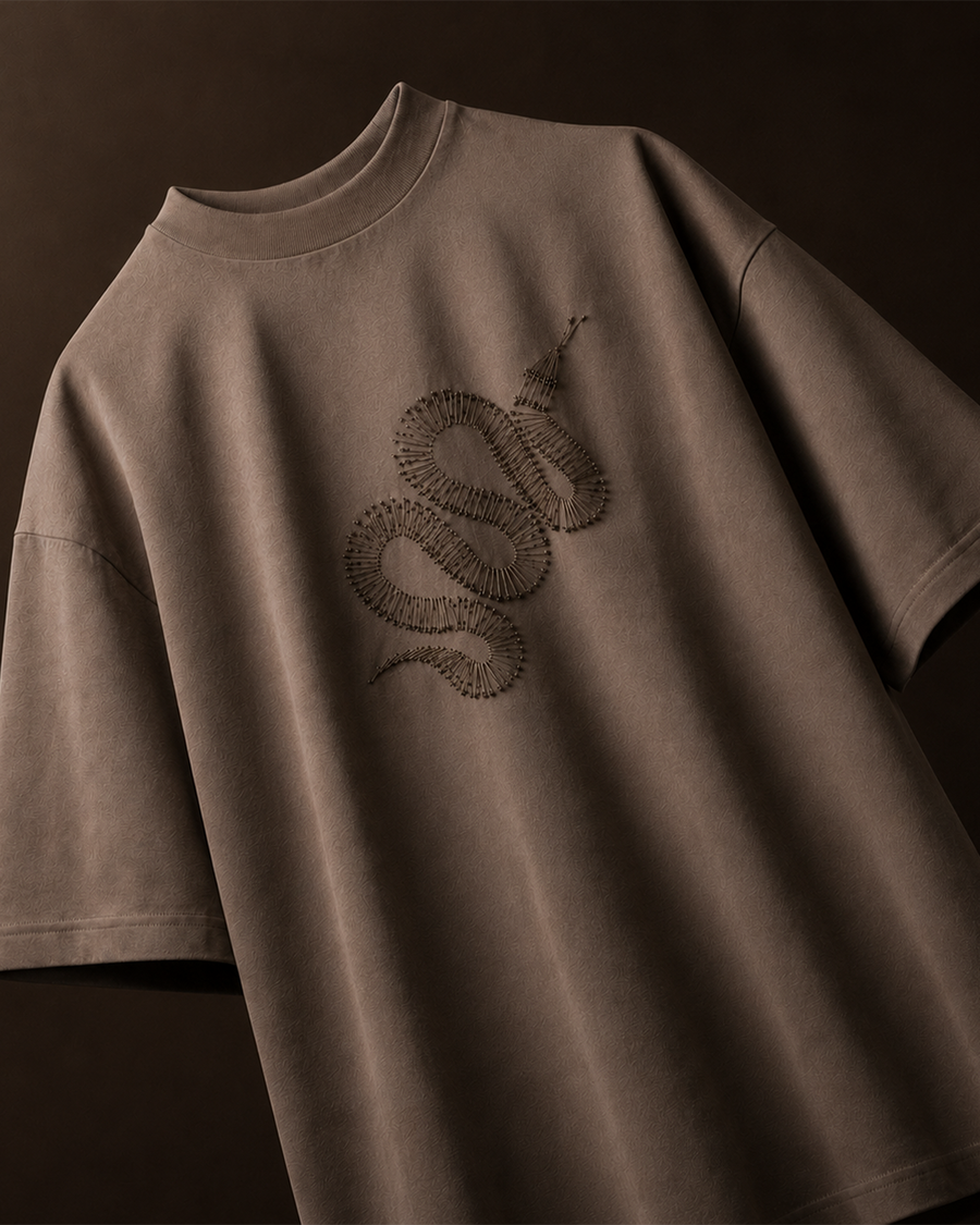 Steel Serpent Tshirt- Desert Brown, photo 3