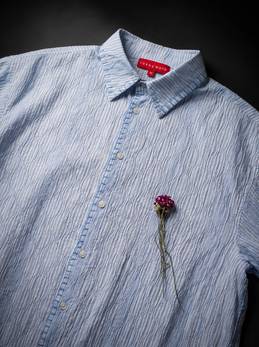 Forbidden Flower Shirt-Rosemist Blue [OVERSIZED FIT], photo 3