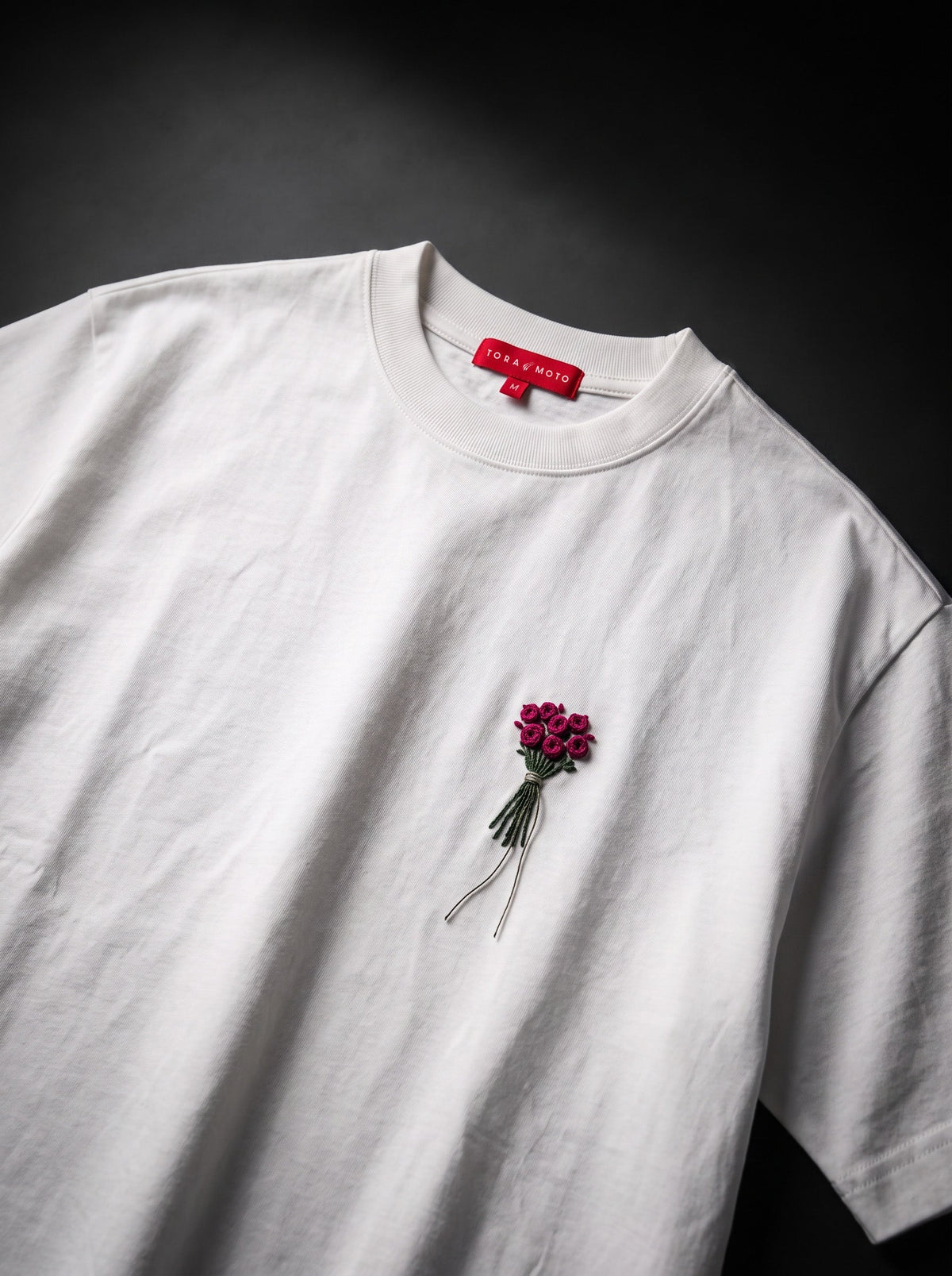 Forbidden Flower Tshirt-Ivory Bloom