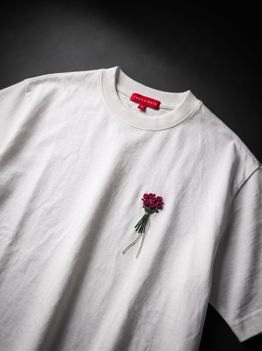 Forbidden Flower Tshirt-Ivory Bloom, photo 3