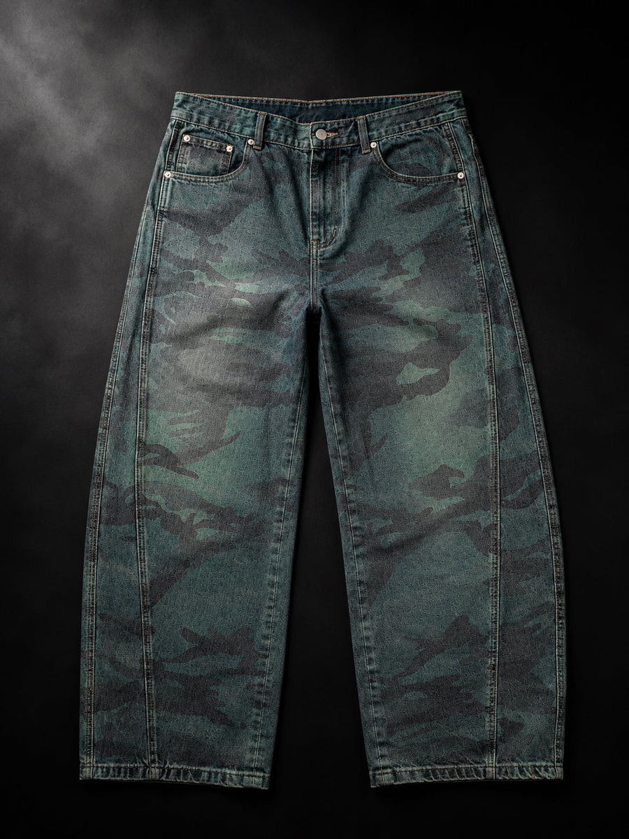 Phantom Camo Jeans-Olive Blue, photo 3