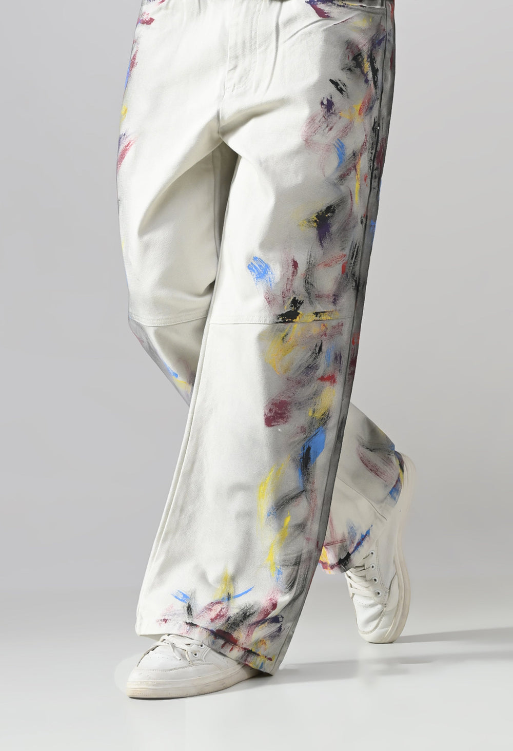 Brushstroke Denim Jeans