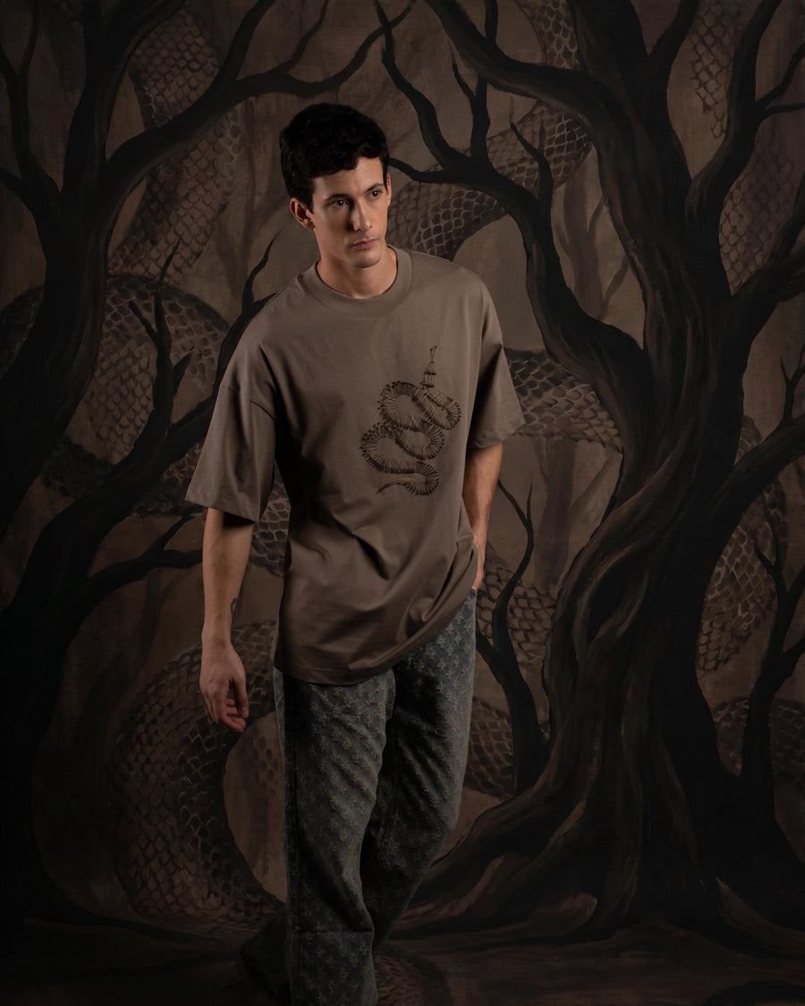 Steel Serpent Tshirt- Desert Brown, photo 5