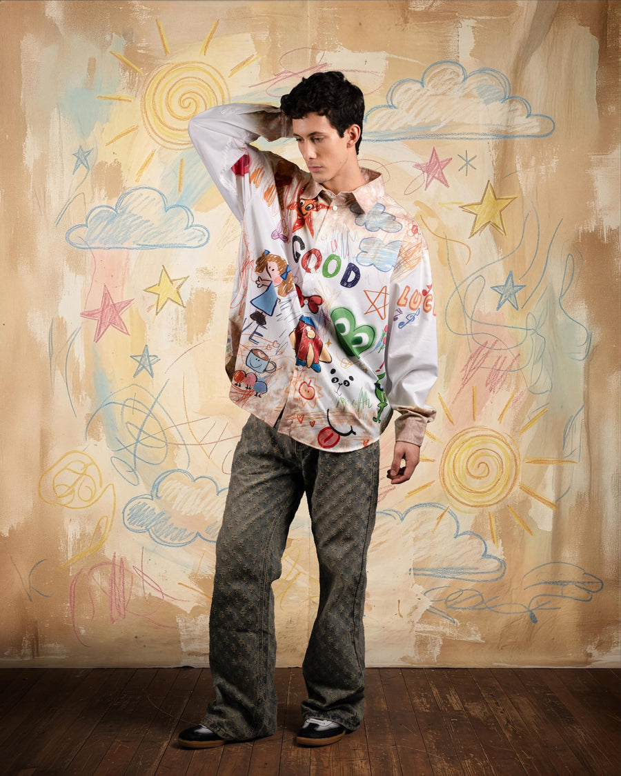 Scribble Theory Shirt [OVERSIZED FIT], photo 5