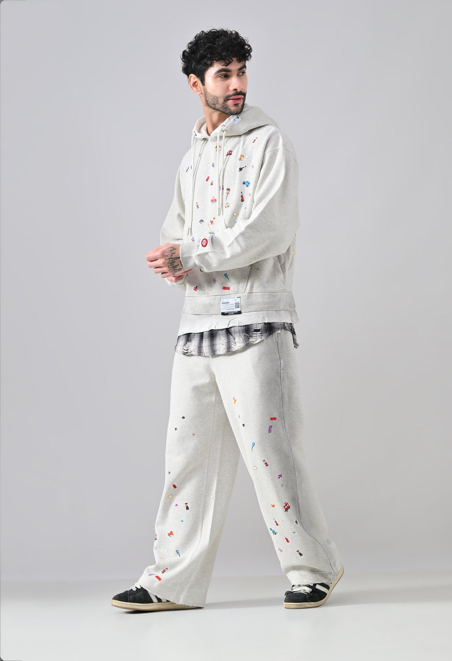 Pixel Pop Relaxed Hoodie, photo 4