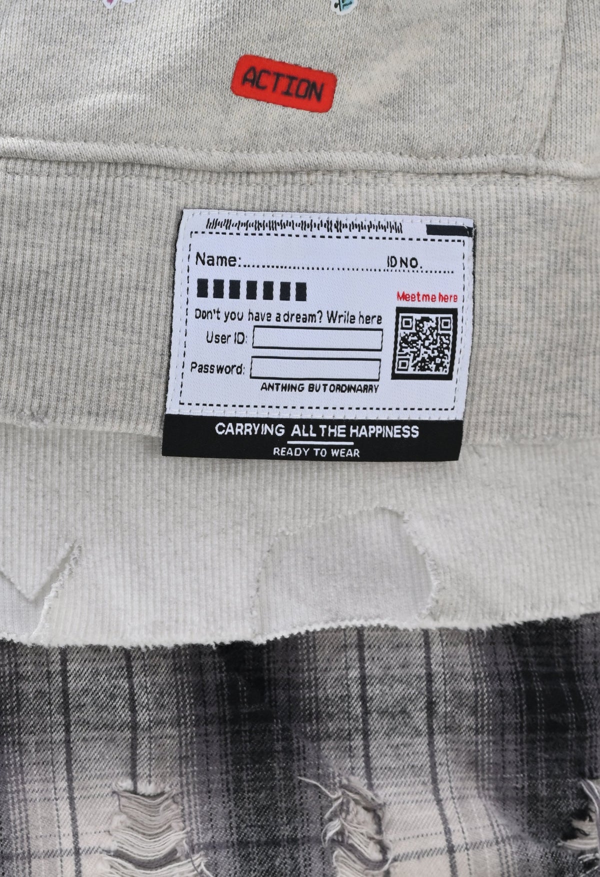 Pixel Pop Relaxed Hoodie