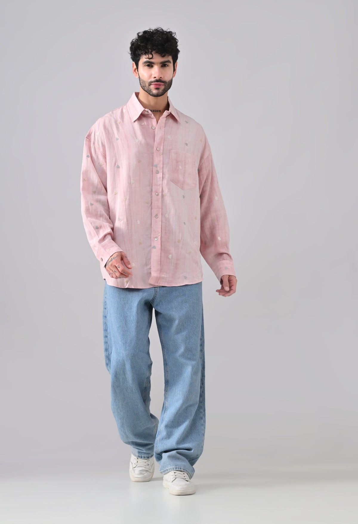 Pastel Heartfall Shirt [OVERSIZED FIT]