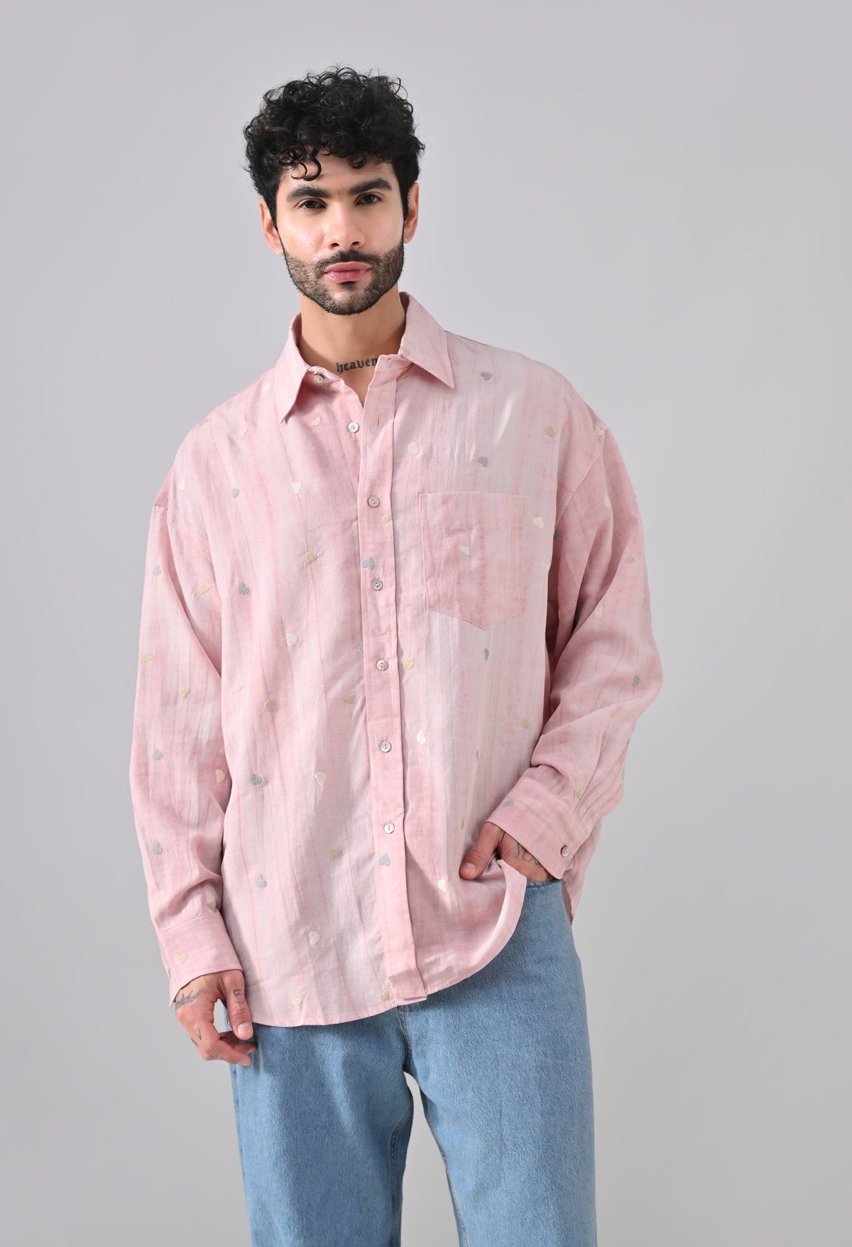Pastel Heartfall Shirt [OVERSIZED FIT]
