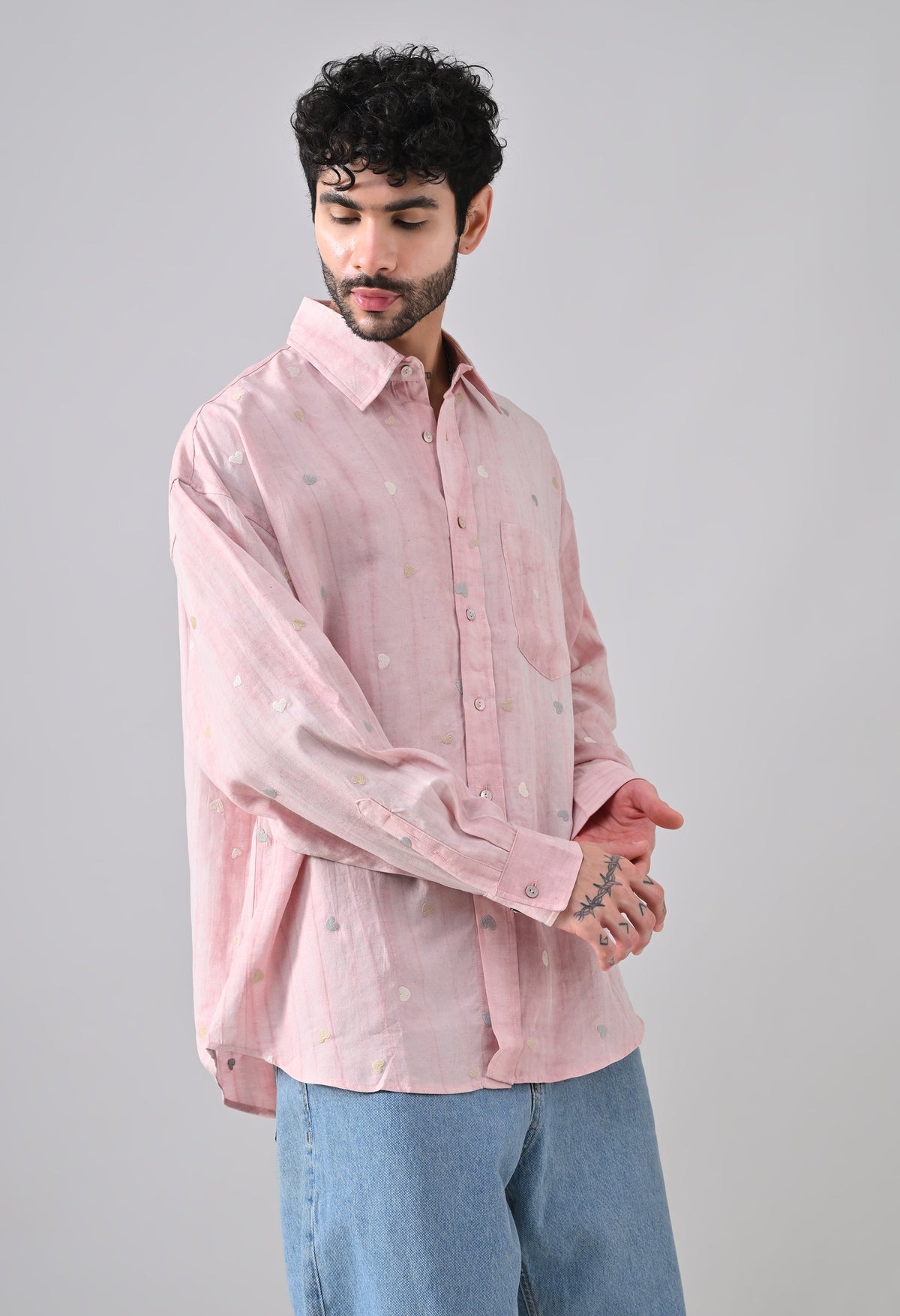 Pastel Heartfall Shirt [OVERSIZED FIT]