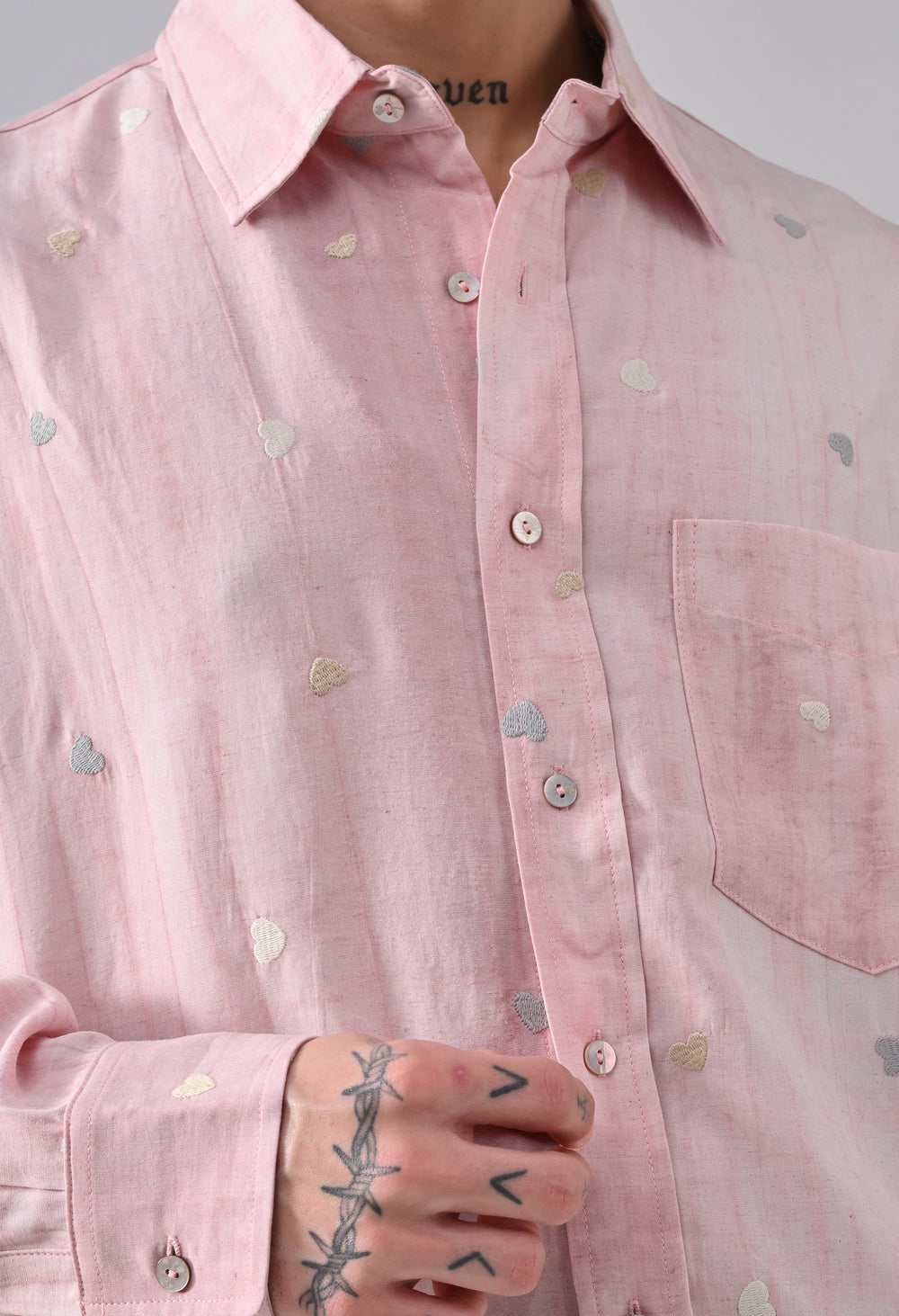 Pastel Heartfall Shirt [OVERSIZED FIT]
