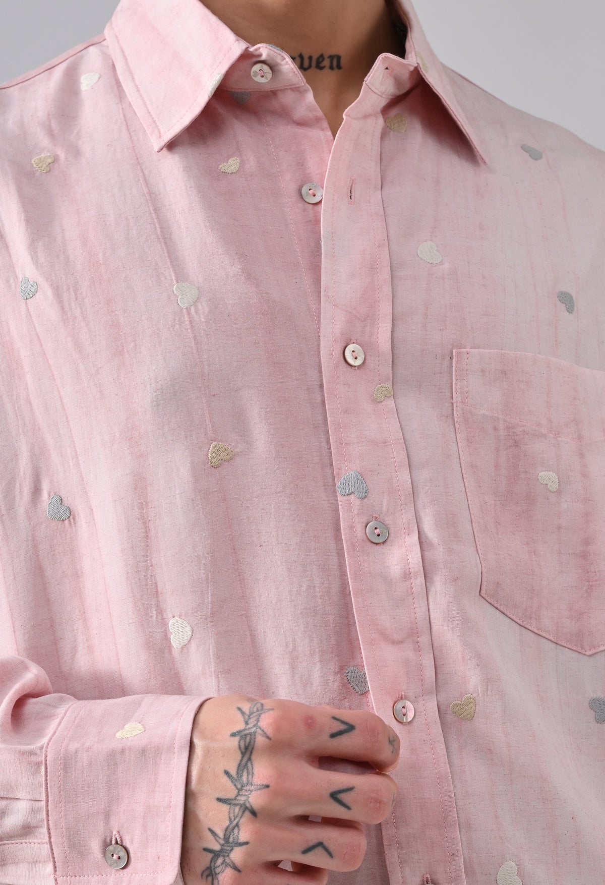 Pastel Heartfall Shirt [OVERSIZED FIT]