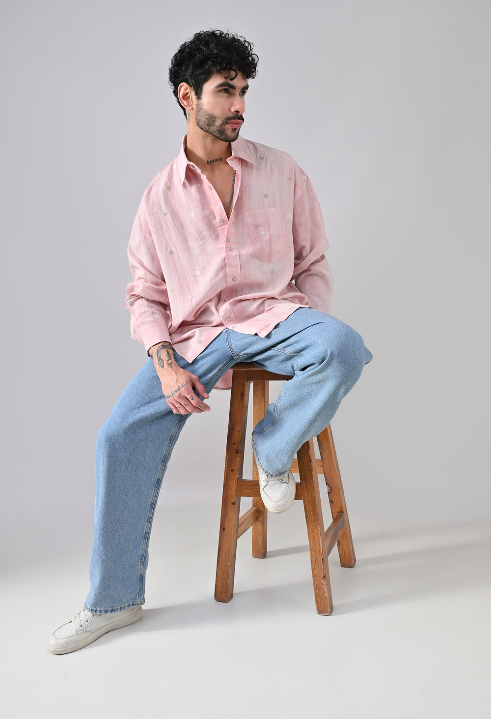 Pastel Heartfall Shirt [OVERSIZED FIT]