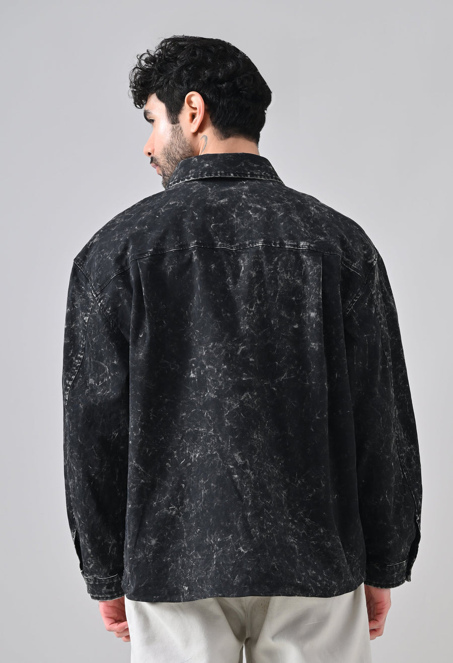 Pixel Pop Denim Shirt, photo 3
