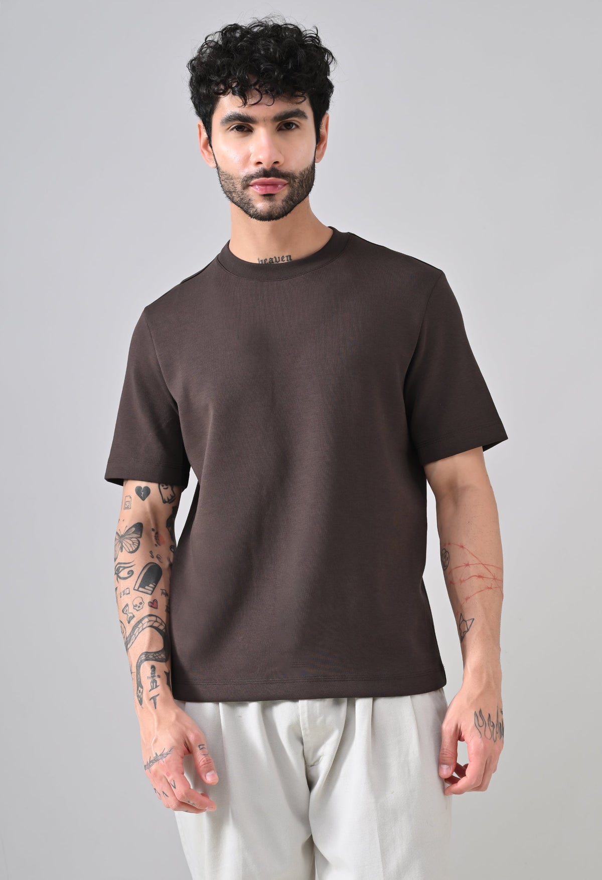 Toramoto Basic Tee- "Mocha Core"