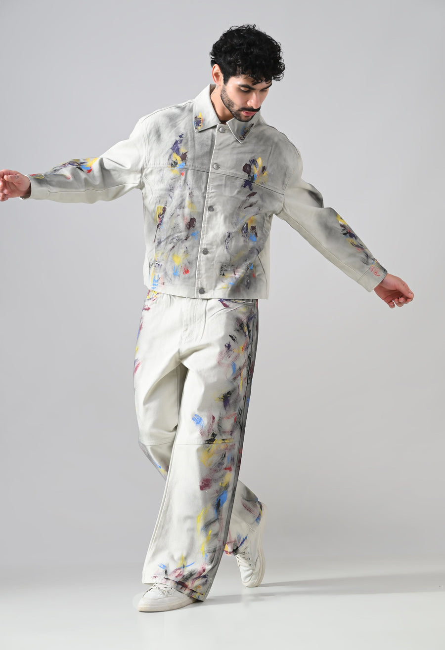 Brushstroke Denim Jacket, photo 4
