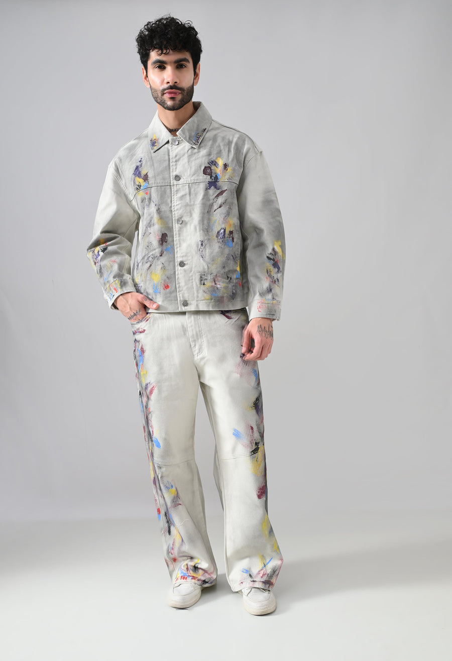 Brushstroke Denim Jeans, photo 5