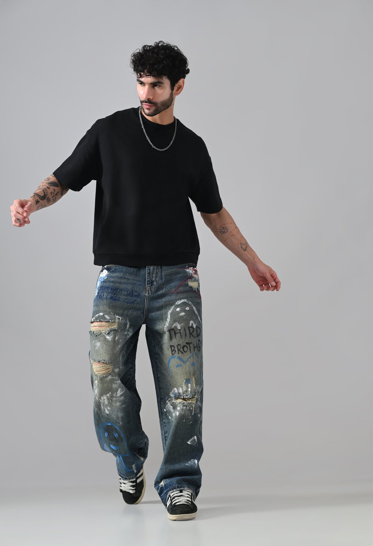 Brotherhood Grafitti Jeans