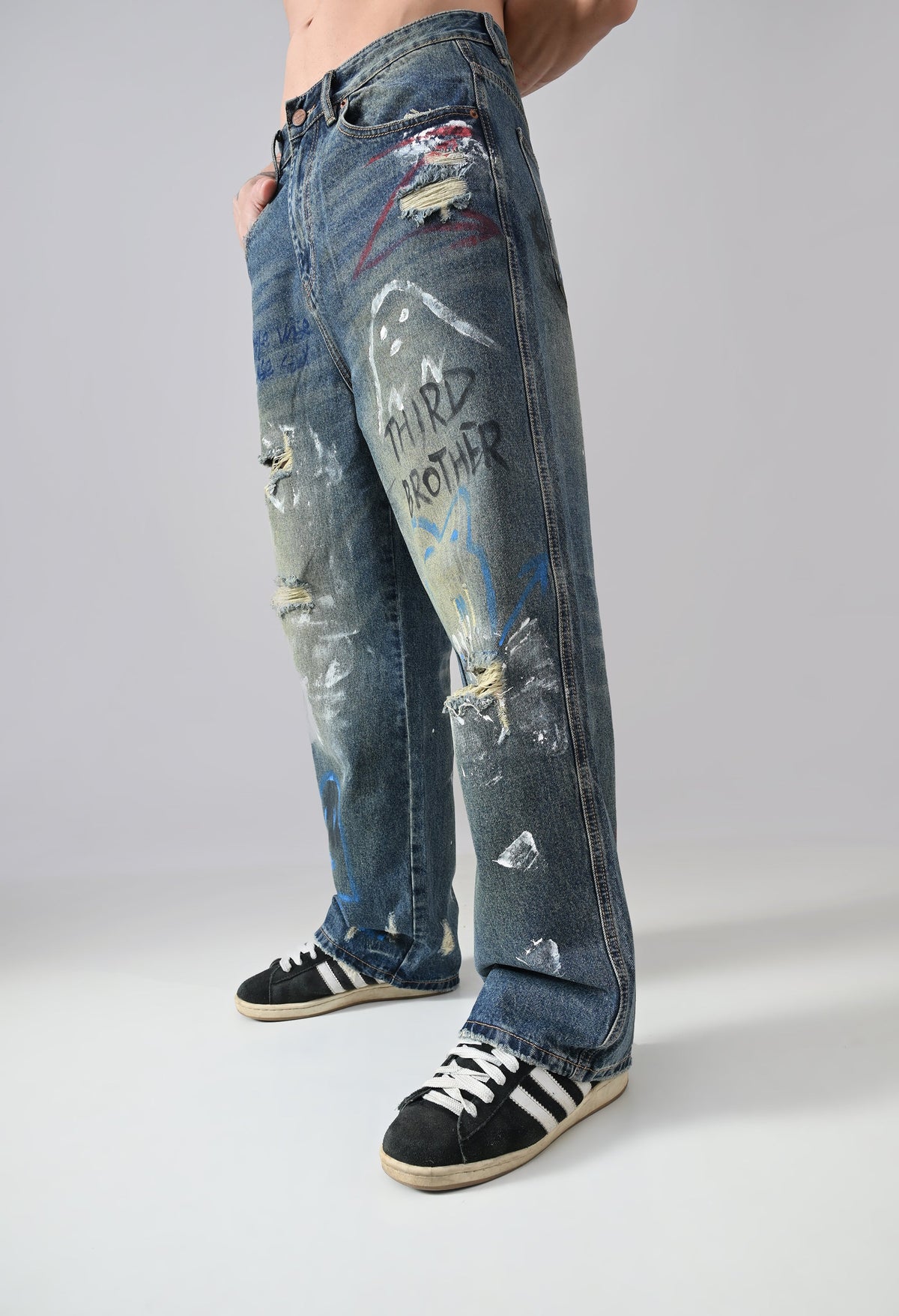 Brotherhood Grafitti Jeans