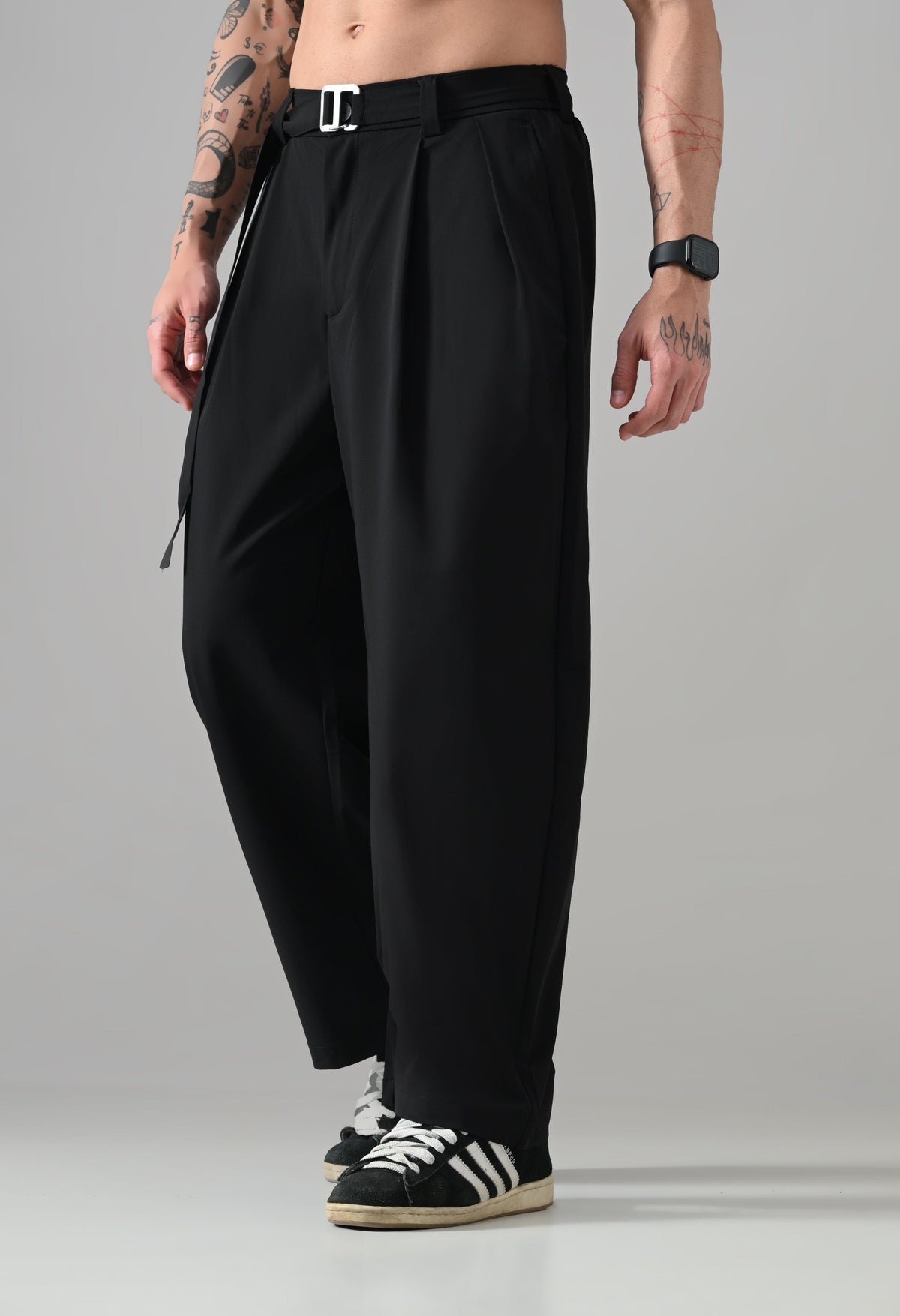 Urban Drape Pants Black