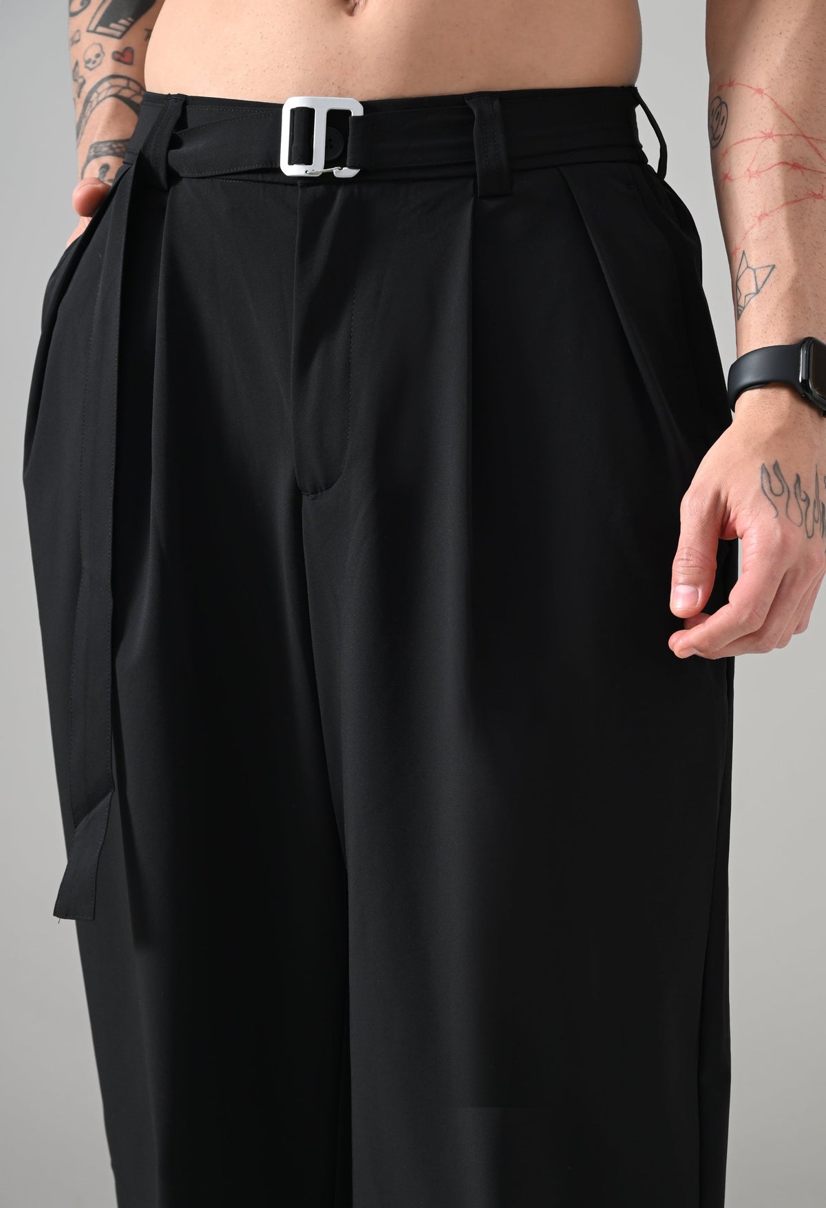 Urban Drape Pants Black