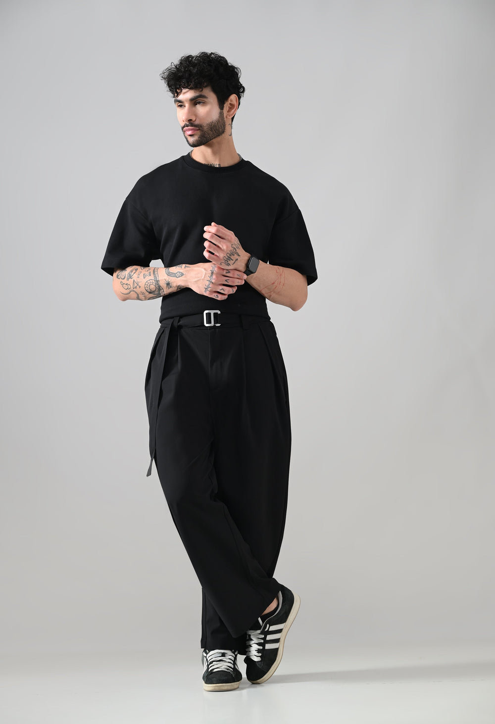 Urban Drape Pants Black