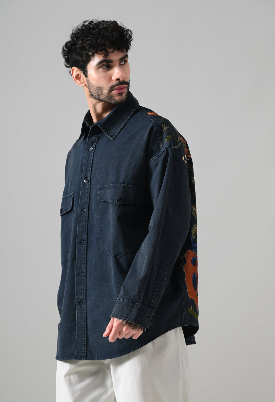 Mystic Tapestry Oversized Shirt, photo 5
