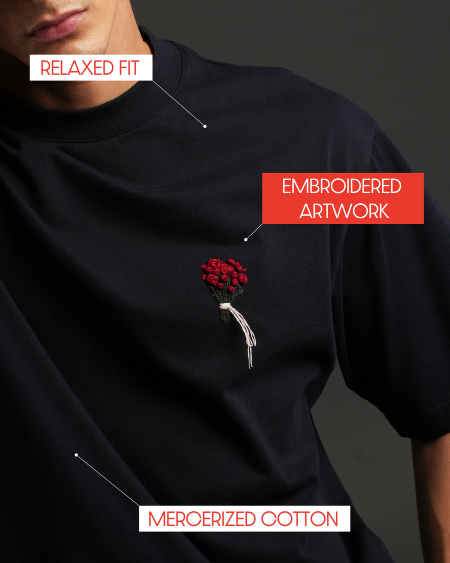 Forbidden Flower Tshirt-Midnight Bloom, photo 2
