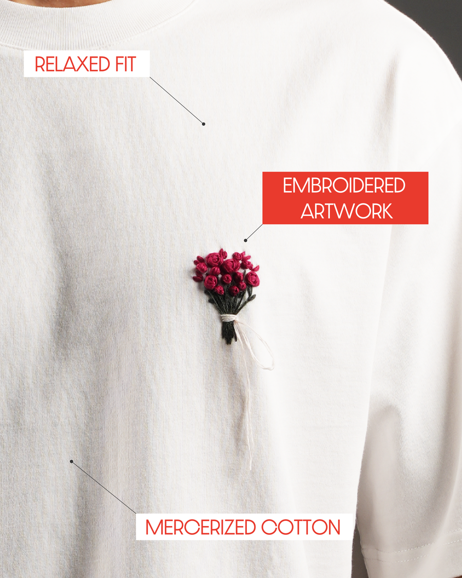 Forbidden Flower Tshirt-Ivory Bloom, photo 2