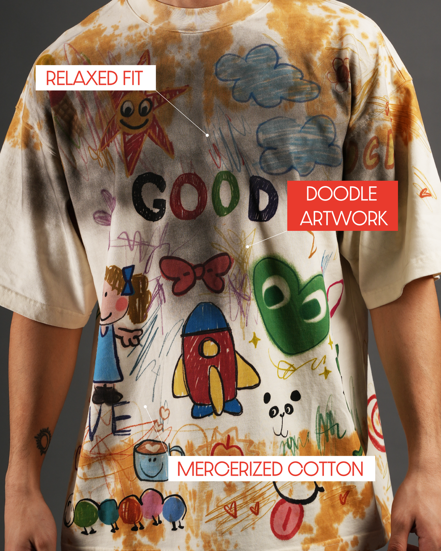 Scribble Theory Tshirt [OVERSIZED FIT], photo 2
