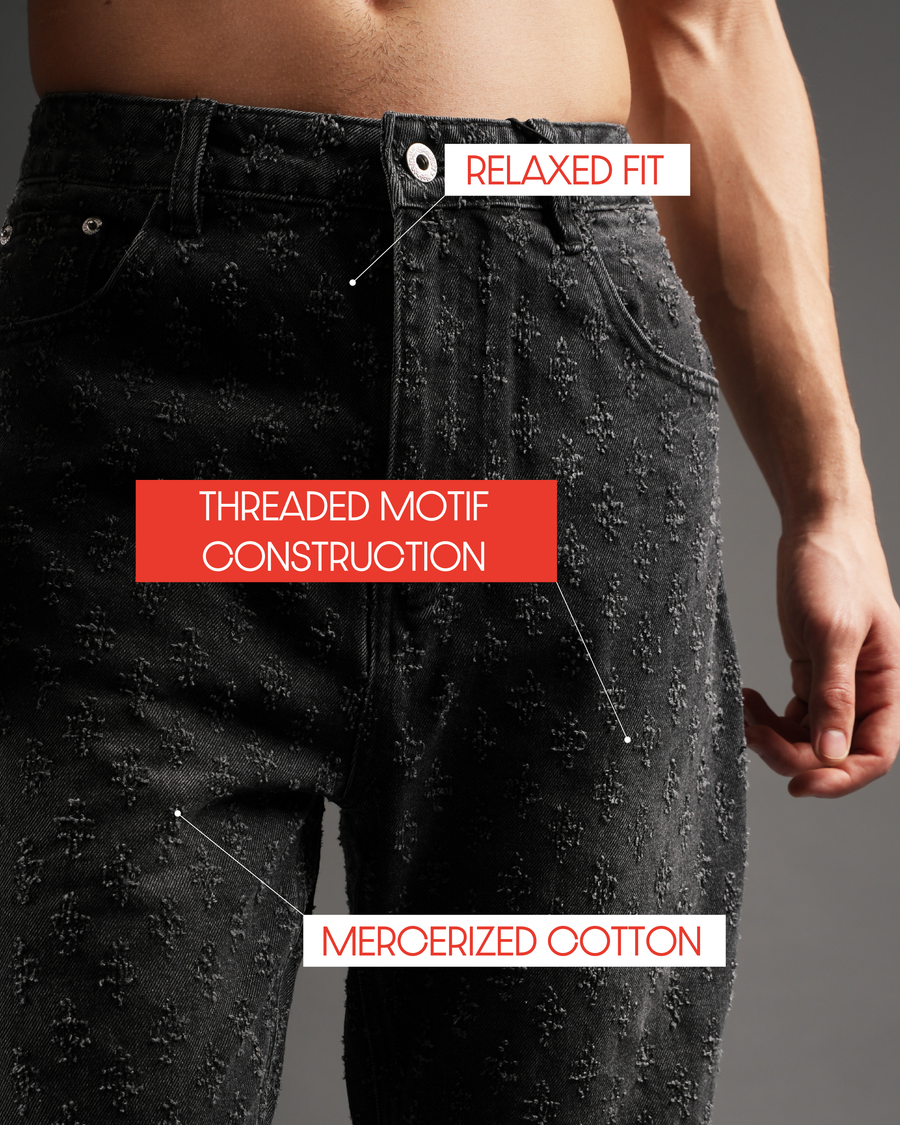 Texture Theory Jeans- Carbon Black, photo 2