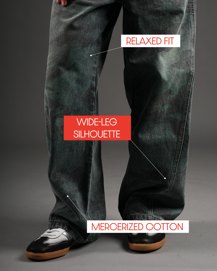 Phantom Camo Jeans-Olive Blue, photo 2
