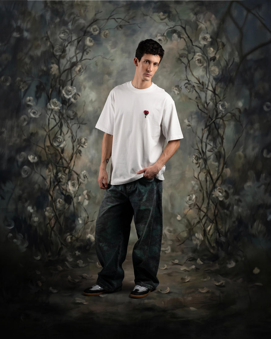 Forbidden Flower Tshirt-Ivory Bloom, photo 5