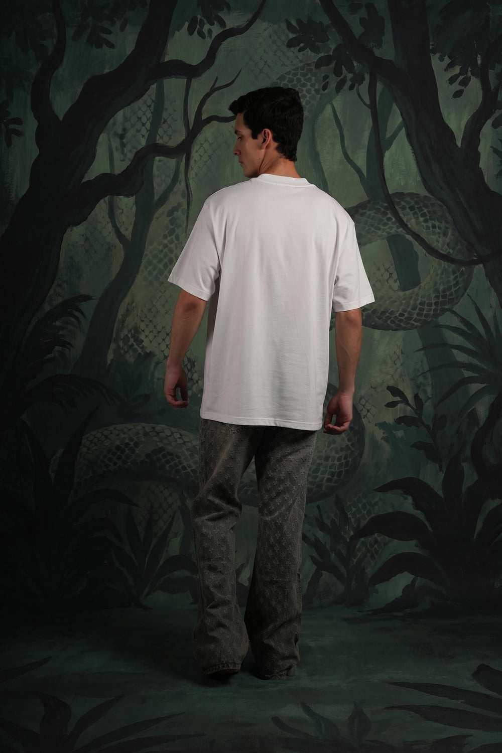 Venom of Doubt Tshirt- Ghost White
