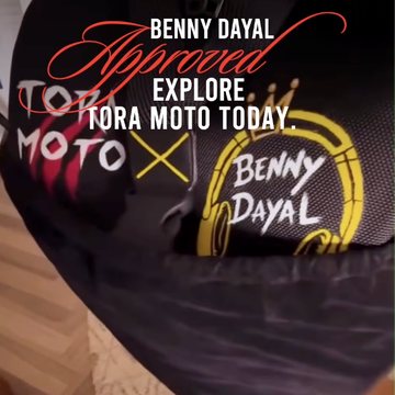 His bag, painted with his name