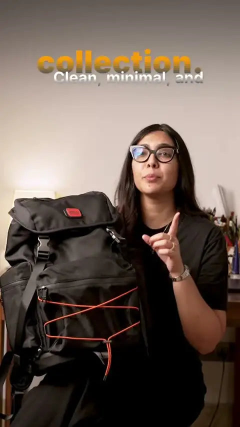The Summit Pro backpack shown up close, with its build and fabric